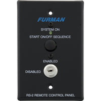 Furman RS-2 Key Switched Remote System Control Panel w/ Momentary Start On/Off