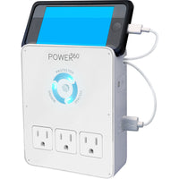 Panamax P360 Dock - Six (6)-Outlet Wall Tap Surge Protector/Charging Station